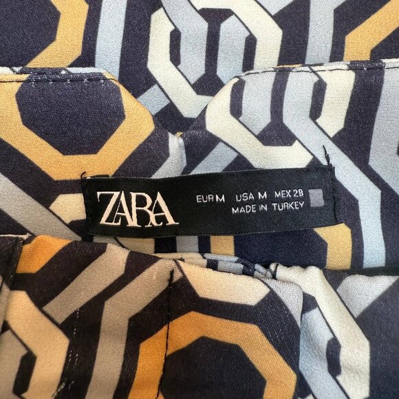 ⚡︎Zara High Waist Geometric Patterned Pants ⚡︎ - Picture 10 of 11